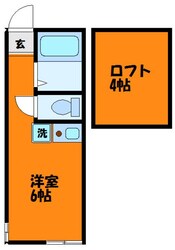 ユナイト小倉クーベルタンの杜の物件間取画像